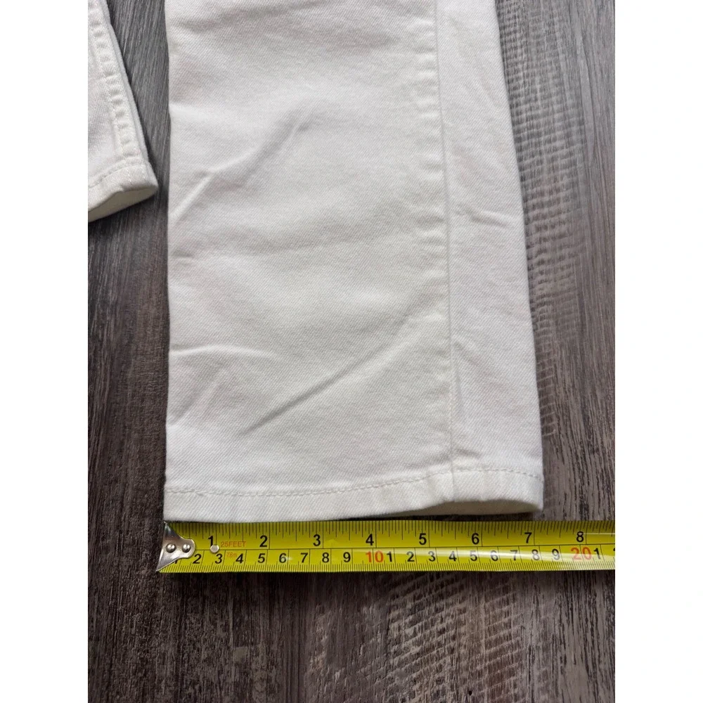Levis 514 Straight Jeans Mens 31x32 White Performance Stretch Denim 005141416